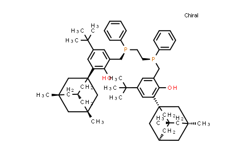 1541178-73-7 | rel-6,6'-(((1R,1'R)-乙烷-1,2-二基双(苯基膦二基))-双(亚甲基))-(4-(叔丁基)-2-((1R,3R,5S,7R)-3,5-二甲基金刚烷-1-基)苯酚)