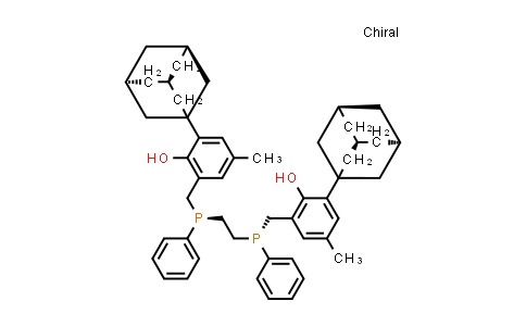 1541178-55-5 | rel-6,6'-(((1S,1'S)-Ethane-1,2-diylbis(phenylphosphinediyl))bis(methylene))bis(2-((3S,5S,7S)-adamantan-1-yl)-4-methylphenol)