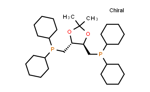 82239-68-7 | (((4R,5R)-2,2-Dimethyl-1,3-dioxolane-4,5-diyl)bis(methylene))bis(dicyclohexylphosphine)