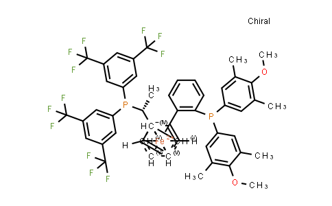 MC837098 | 565184-34-1 | (1S)-1-[(1R)-1-[Bis[3,5-bis(trifluoromethyl)phenyl]phosphino]ethyl]-2-[2-[bis(4-methoxy-3,5-dimethylphenyl)phosphino]phenyl]ferrocene