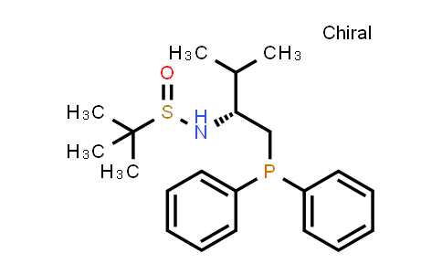 1809105-21-2 | (R)-N-((R)-1-(Diphenylphosphanyl)-3-methylbutan-2-yl)-2-methylpropane-2-sulfinamide
