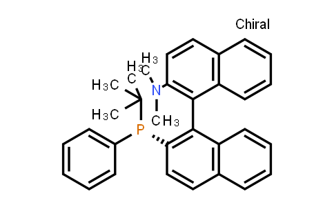 410083-23-7 | (1R)-2'-((S)-tert-Butyl(phenyl)phosphino)-N,N-dimethyl-[1,1'-binaphthalen]-2-amine