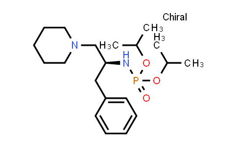 2417471-76-0 | Bis(1-methylethyl) N-[(1S)-1-(phenylmethyl)-2-(1-piperidinyl)ethyl]phosphoramidate