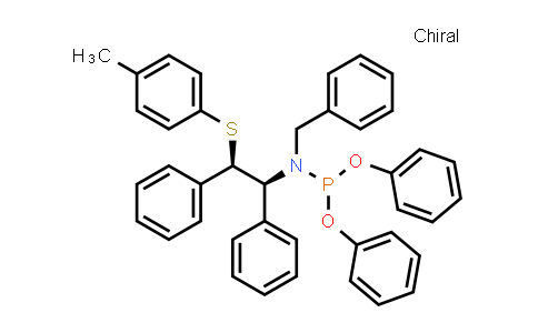 1853206-92-4 | Diphenyl benzyl((1S,2R)-1,2-diphenyl-2-(p-tolylthio)ethyl)phosphoramidite