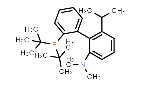 908238-91-5 | 2′-[双(1,1-二甲基乙基)膦基]-N,N-二甲基-6-(1-甲基乙基)[1,1′-联苯]-2-胺