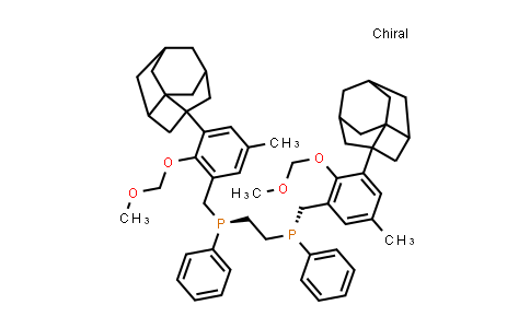 1541178-48-6 | rel-(1R,1′R)-1,1′-(1,2-Ethanediyl)bis[1-[[2-(methoxymethoxy)-5-methyl-3-tricyclo[3.3.1.13,7]dec-1-ylphenyl]methyl]-1-phenylphosphine]