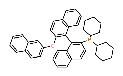 MC837316 | 1443016-47-4 | Dicyclohexyl[(1R)-2′-(2-naphthalenyloxy)[1,1′-binaphthalen]-2-yl]phosphine