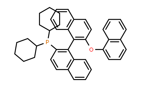 MC837347 | 1443016-49-6 | Dicyclohexyl[(1R)-2′-(1-naphthalenyloxy)[1,1′-binaphthalen]-2-yl]phosphine