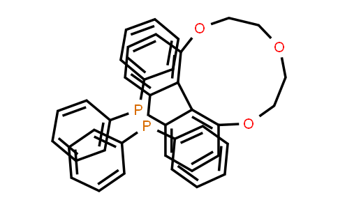 331768-76-4 | 1,15-Bis(diphenylphosphino)-6,7,9,10-tetrahydrodibenzo[h,j][1,4,7]trioxacycloundecine