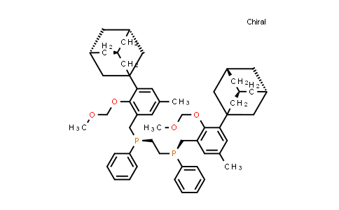 1541178-46-4 | rel-1-((R)-(3-((3R,5R,7R)-Adamantan-1-yl)-2-(methoxymethoxy)-5-methylbenzyl)(phenyl)phosphino)-2-((S)-(3-((3S,5S,7S)-adamantan-1-yl)-2-(methoxymethoxy)-5-methylbenzyl)(phenyl)phosphino)ethane
