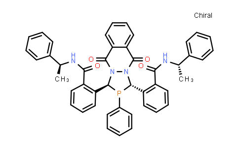 615538-63-1 | 2,2'-((1S,3S)-5,10-Dioxo-2-phenyl-2,3,5,10-tetrahydro-1H-[1,2,4]diazaphospholo[1,2-b]phthalazine-1,3-diyl)bis(N-((S)-1-phenylethyl)benzamide)