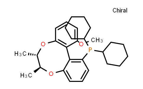1589546-09-7 | 二环己基((6S,7S)-12-甲氧基-6,7-二甲基-6,7-双氢二苯并[e,g][1,4]二氧代环辛-1-基)膦
