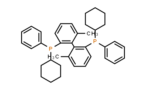 165953-41-3 | (6,6'-Dimethyl-[1,1'-biphenyl]-2,2'-diyl)bis(cyclohexyl(phenyl)phosphine)