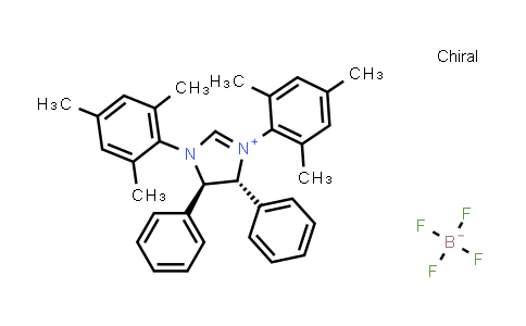 372517-11-8 | (4R,5R)-1,3-Dimesityl-4,5-diphenyl-4,5-dihydro-1H-imidazol-3-ium tetrafluoroborate