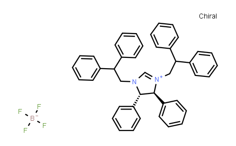 1033618-41-5 | (4S,5S)-1,3-Bis(2,2-diphenylethyl)-4,5-diphenyl-4,5-dihydro-1H-imidazol-3-ium tetrafluoroborate