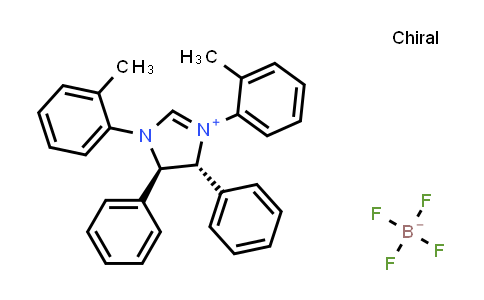 372517-13-0 | (4R,5R)-4,5-二苯基-1,3-二邻甲苯基-4,5-二氢-1H-咪唑-3-四氟硼酸盐