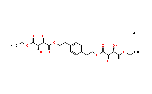 1402918-72-2 | Butanedioic acid, 2,3-dihydroxy- (2R,3R)-, 1,1′-(1,4-phenylenedi-2,1-ethanediyl) 4,4′-diethyl ester