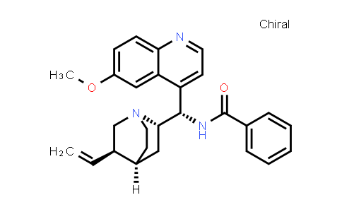 934629-95-5 | N-((1S)-(6-甲氧基喹啉-4-基)((2S,4S,5R)-5-乙烯基奎宁环素-2-基)甲基)苯甲酰胺