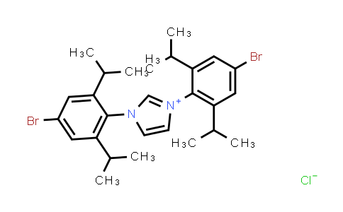909898-73-3 | 1,3-双(4-溴-2,6-二异丙基苯基)-1H-咪唑-3-氯化物