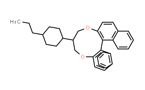 477327-64-3 | 9-(4-Propylcyclohexyl)-9,10-dihydro-8H-dinaphtho[2,1-f:1',2'-h][1,5]dioxonine