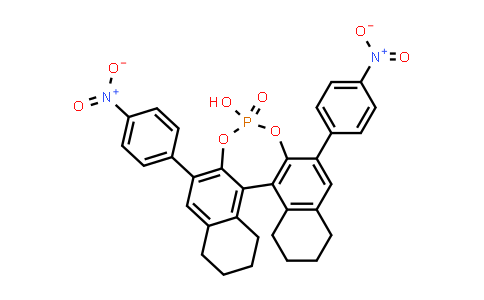 791616-68-7 | (R)-3,3'-双(4-硝基苯基)-5,5',6,6',7,7',8,8'-八氢-1,1'-联萘酚磷酸酯