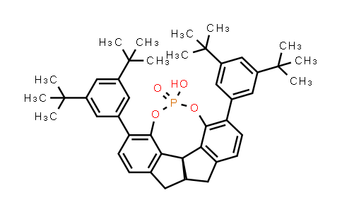 2280013-47-8 | Diindeno[7,1-de:1′,7′-fg][1,3,2]dioxaphosphocin, 3,7-bis[3,5-bis(1,1-dimethylethyl)phenyl]-10,11,12,13-tetrahydro-5-hydroxy-, 5-oxide, (11aS)-