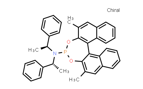 MC837668 | 340700-94-9 | (11bR)-2,6-Dimethyl-N,N-bis[(1R)-1-phenylethyl]dinaphtho[2,1-d:1',2'-f][1,3,2]dioxaphosphepin-4-amine