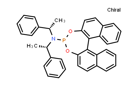 MC837669 | 209482-28-0 | (11bR)-N,N-Bis[(S)-1-phenylethyl]-dinaphtho[2,1-d:1',2'-f][1,3,2]dioxaphosphepin-4-amine