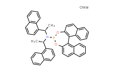 869571-58-4 | (11bR)-N,N-Bis[(1S)-1-(1-naphthalenyl)ethyl]dinaphtho[2,1-d:1',2'-f][1,3,2]dioxaphosphepin-4-amine