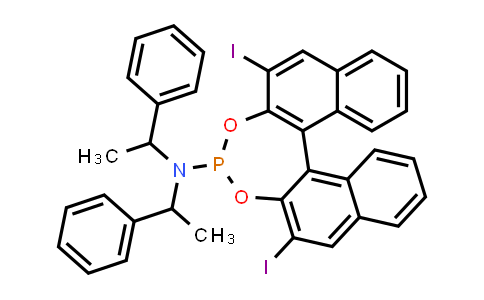 1642865-37-9 | (11bR)-2,6-二碘-N,N-双((R)-1-苯基乙基)二萘并[2,1-d：1',2'-f][1,3,2]二氧磷杂-4-胺
