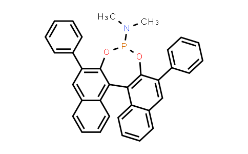 MC837691 | 936010-61-6 | (11bR)-N,N-Dimethyl-2,6-diphenyldinaphtho[2,1-d:1',2'-f][1,3,2]dioxaphosphepin-4-amine