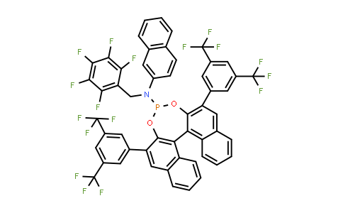 2304065-85-6 | (11bS)-N-(2-Naphthalenyl)-2,6-bis(3,5-bis(trifluoromethyl)phenyl)-N-((perfluorophenyl)methyl)dinaphtho[2,1-d:1',2'-f][1,3,2]dioxaphosphepin-4-amine