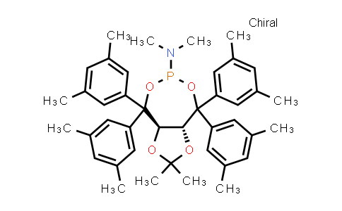 840454-58-2 | (1R,7R)-4-Dimethylamino-9,9-dimethyl-2,2,6,6-tetrakis(3,5-dimethylphenyl)-3,5,8,10-tetraoxa-4-phosphabicyclo[5.3.0]decane