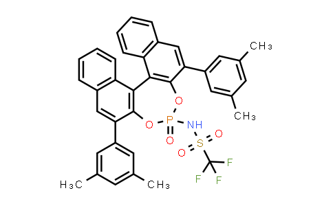 CAS No. 2757287-64-0, N-[(11bS)-2,6-Bis(3,5-dimethylphenyl)-4-oxidodinaphtho[2,1-d:1′,2′-f][1,3,2]dioxaphosphepin-4-yl]-1,1,1-trifluoromethanesulfonamide