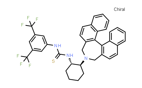 1040245-49-5 | N-[3,5-Bis(trifluoromethyl)phenyl]-N'-[(1S,2S)-2-[(11bR)-3,5-dihydro-4H-dinaphth[2,1-c:1',2'-e]azepin-4-yl]cyclohexyl]thiourea