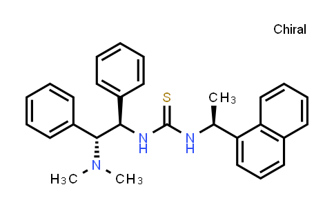 2415751-56-1 | rel-1-((1R,2R)-2-(Dimethylamino)-1,2-diphenylethyl)-3-((S)-1-(naphthalen-1-yl)ethyl)thiourea