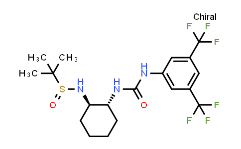 934762-68-2 | (R)-N-((1R,2R)-2-(3-(3,5-Bis(trifluoromethyl)phenyl)ureido)cyclohexyl)-2-methylpropane-2-sulfinamide