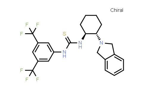 2209086-51-9 | rel-N-[3,5-Bis(trifluoromethyl)phenyl]-N'-[(1S,2S)-2-(1,3-dihydro-2H-isoindol-2-yl)cyclohexyl]thiourea