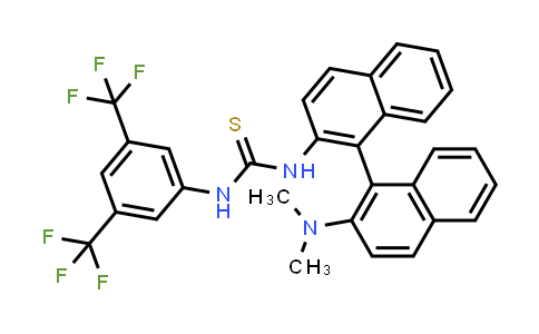 1649427-16-6 | N-[3,5-双(三氟甲基)苯基]-N'-[(S)-2'-(二甲基氨基)[1,1'-联萘]-2-基]硫脲