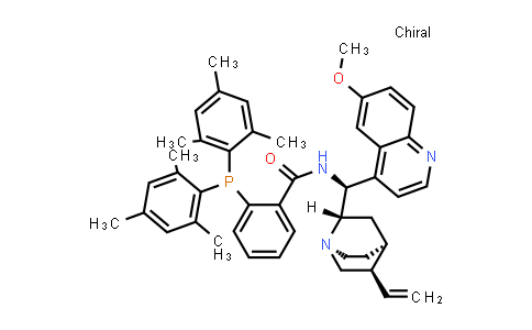 2407524-38-1 | 2-[Bis(2,4,6-trimethylphenyl)phosphino]-N-[(8α,9S)-6′-methoxycinchonan-9-yl]benzamide