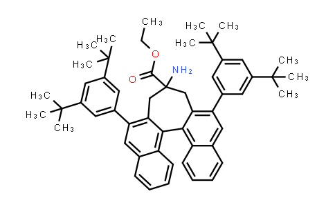 1678540-23-2 | 4-氨基-2,6-双(3,5-二叔丁基苯基)-4,5-二氢-3H-环庚[2,1-a:3,4-a']二萘-4-甲酸乙酯