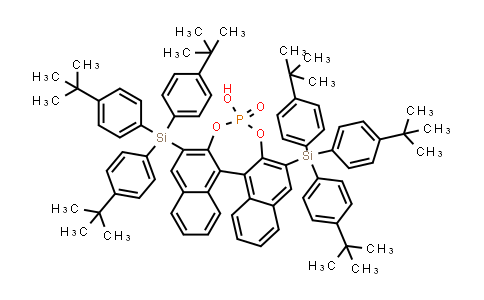 MC838018 | 1155899-63-0 | 4-Hydroxy-2,6-bis(tris(4-(tert-butyl)phenyl)silyl)dinaphtho[2,1-d:1',2'-f][1,3,2]dioxaphosphepine 4-oxide