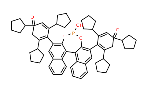 CAS No. 1487156-17-1, 4,4'-(4-Hydroxydinaphtho[2,1-d:1',2'-f][1,3,2]dioxaphosphepine-2,6-diyl)bis(1,3,5-tricyclopentyl-1lambda5-cyclohexa-2,4-dien-1-one)