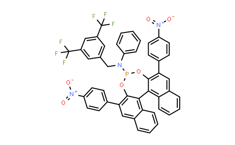 MC838030 | 1810078-09-1 | N-(3,5-双(三氟甲基)苄基)-2,6-双(4-硝基苯基)-N-苯基二萘并[2,1-d:1',2'-f][1,3,2]二氧杂磷胺-4-胺