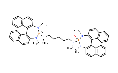 352310-87-3 | 4,4'-(Pentane-1,5-diylbis(methylazanediyl))bis(3,5-dimethyl-4,5-dihydro-3H-dinaphtho[2,1-d:1',2'-f][1,3,2]diazaphosphepine 4-oxide)