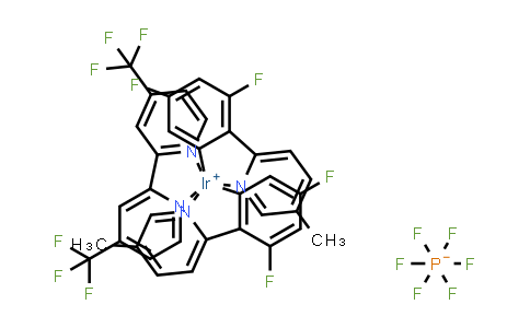 MC838059 | 2229858-27-7 | 4,4'-Bis(trifluoromethyl)-2,2'-bipyridinebis[3,5-difluoro-2-[5-methyl-2-pyridinyl)phenyl] iridium(III) hexafluorophosphate