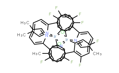1335047-33-0 | 二-μ-氯噻吩[3,5-二氟-2-(5-甲基-2-吡啶基-κN)苯基-κC]二铱