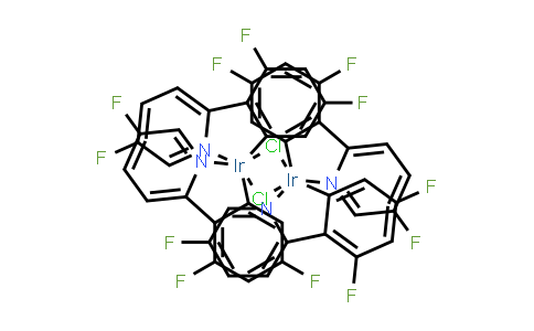849723-04-2 | 二μ-氯四[3,5-二氟-2-(5-氟-2-吡啶基-κN)苯基-κC]二铱