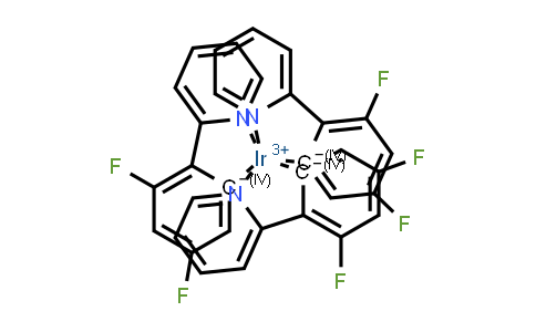 MC838084 | 391665-84-2 | Iridium, tris[3,5-difluoro-2-(2-pyridinyl-κN)phenyl-κC]-, (OC-6-22)-