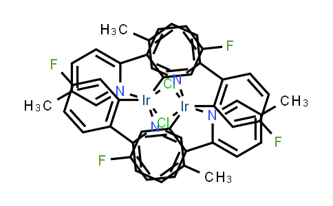 DY838088 | 808142-89-4 | Di-μ-chlorotetrakis[5-fluoro-2-(5-methyl-2-pyridinyl-κN)phenyl-κC]diiridium